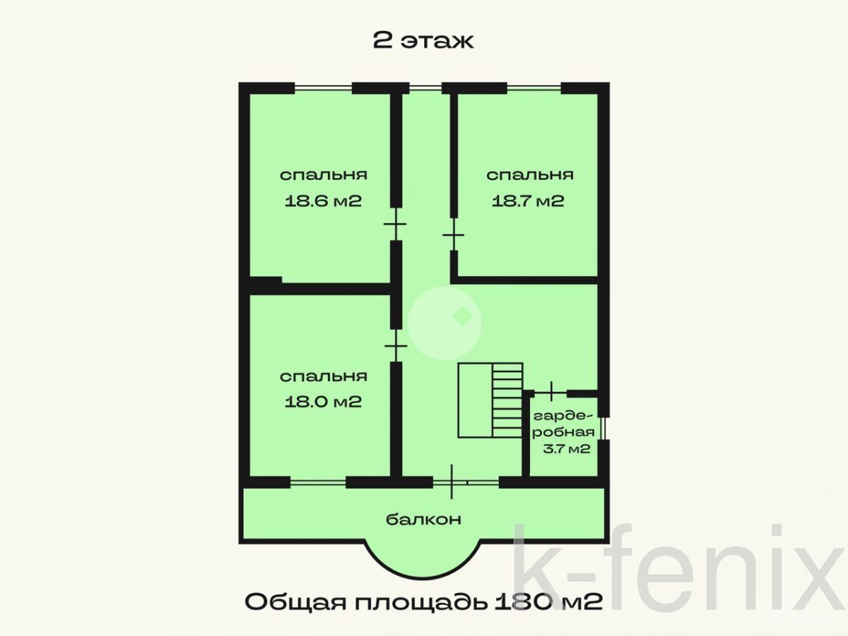 дом 184 метров, участок 5 сот